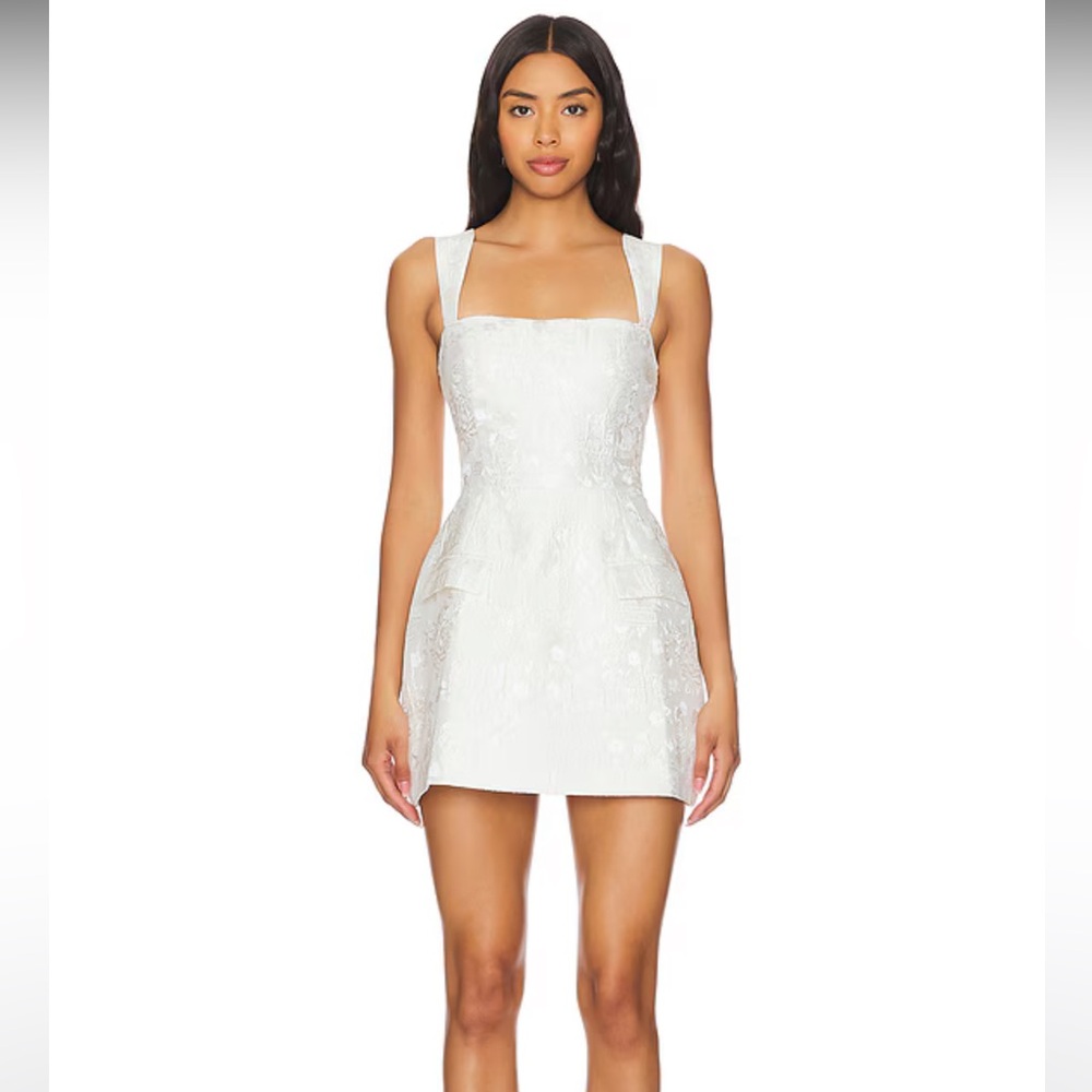 Amanda Uprichard White Bethany Skort